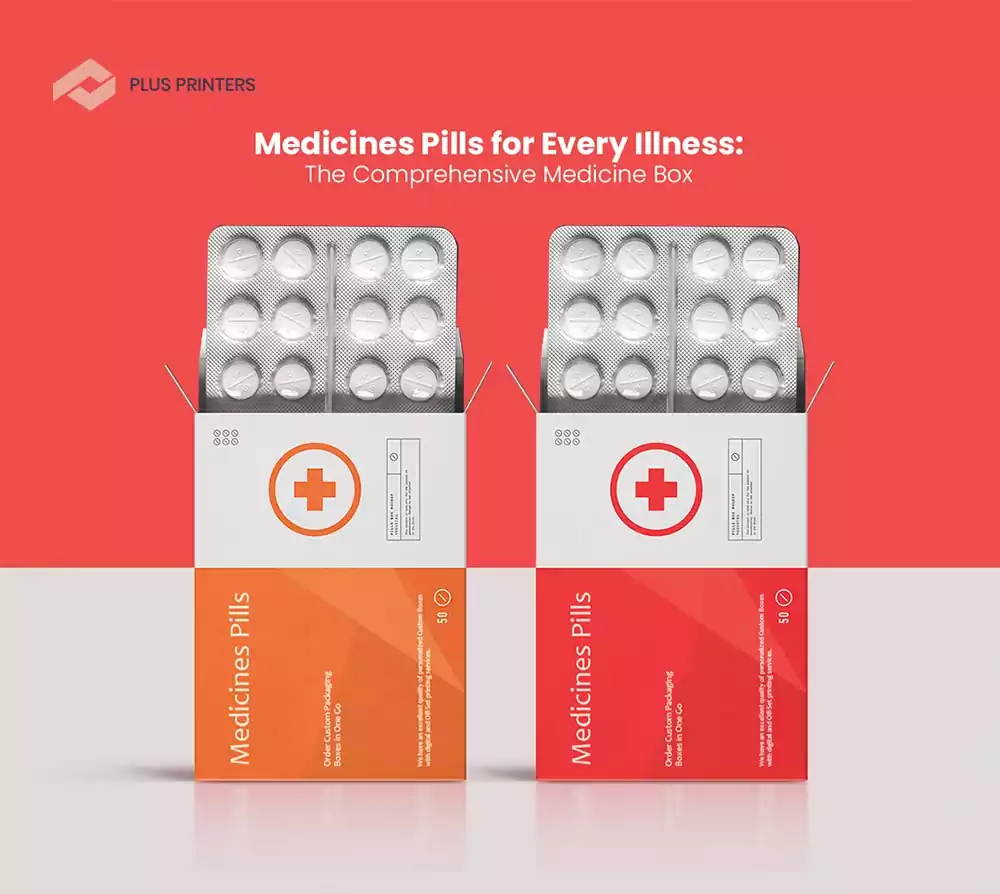 Medicine Box Packaging www.plusprinters.co.uk packaging company UK